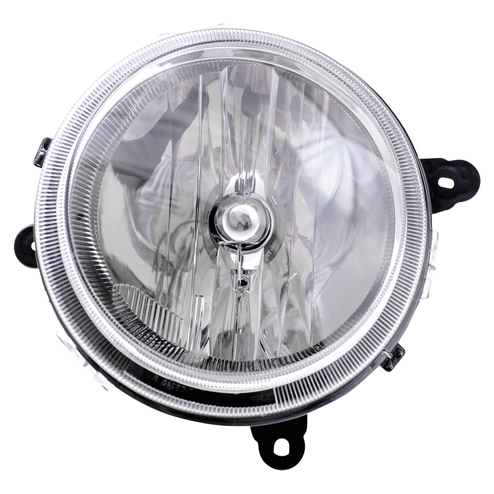 Brock Replacement Driver Halogen Headlight Compatible with 5303843AE