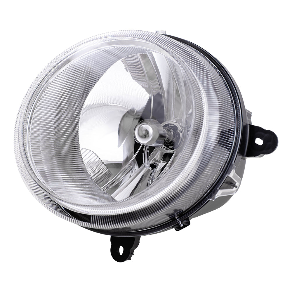 Brock Replacement Driver Halogen Headlight Compatible with 5303843AE