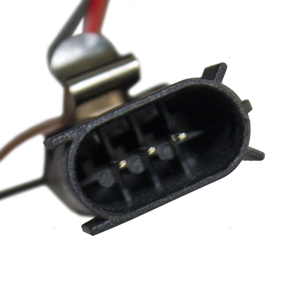 Brock Replacement Driver Halogen Headlight with Amber Signal Lens Compatible with 2006-2010 Charger 4806165AF
