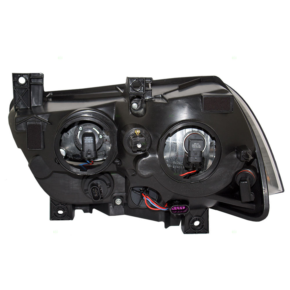 Brock Replacement Passenger Halogen Headlight Compatible with 2011-2014 Charger 57010410AC