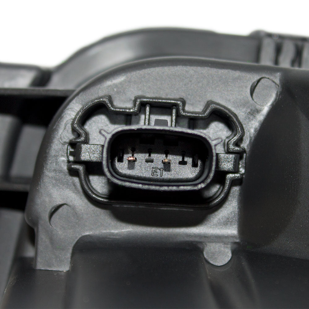Brock Aftermarket Replacement Driver Left Passenger Right Halogen Combination Headlight Assembly With Chrome Bezel