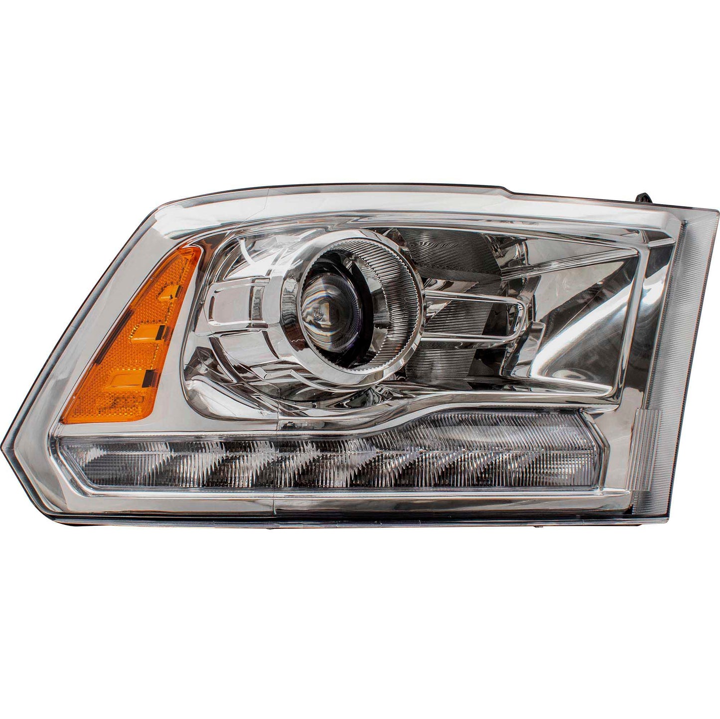 Brock Replacement Set Driver and Passenger Halogen Headlight Project Type Compatible with 2013-2015 Pickup Truck 68093217AD 68093216AD