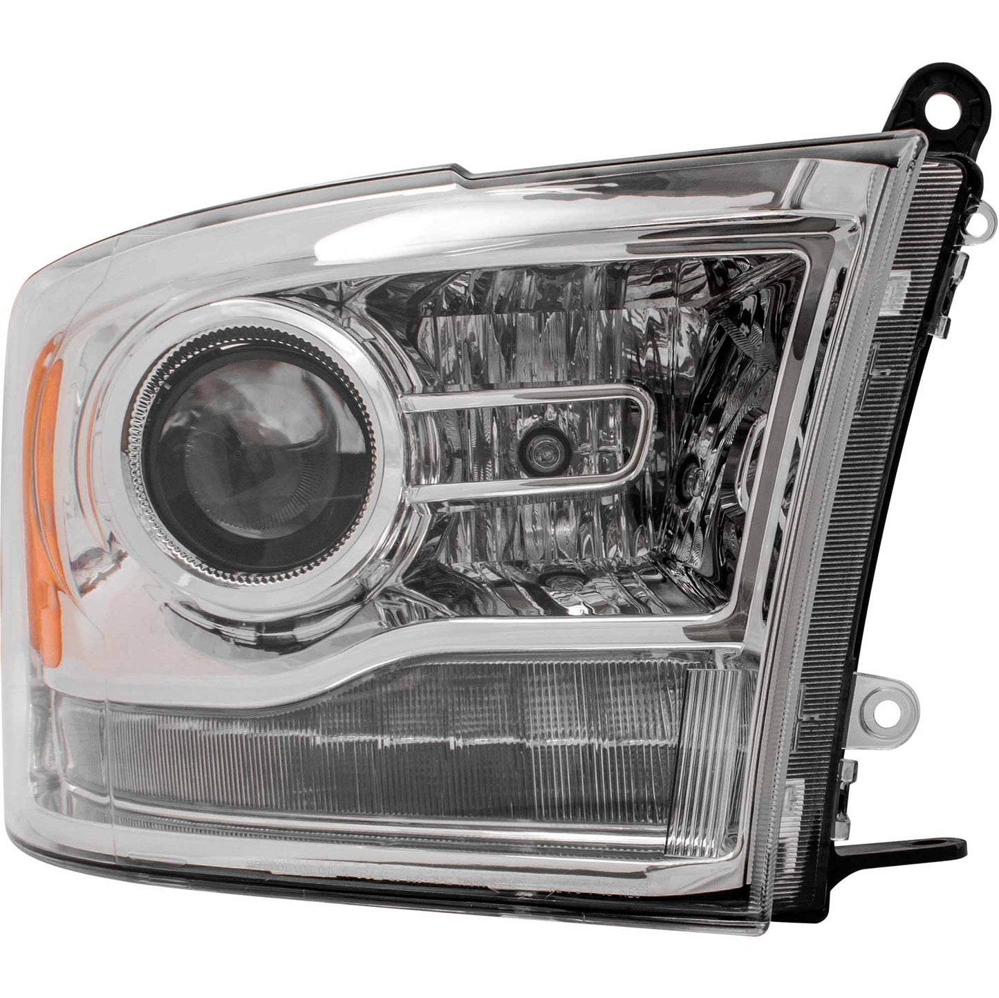 Brock Replacement Passenger Halogen Headlight Project Type Compatible with 2013-2015 Pickup Truck 68093216AD