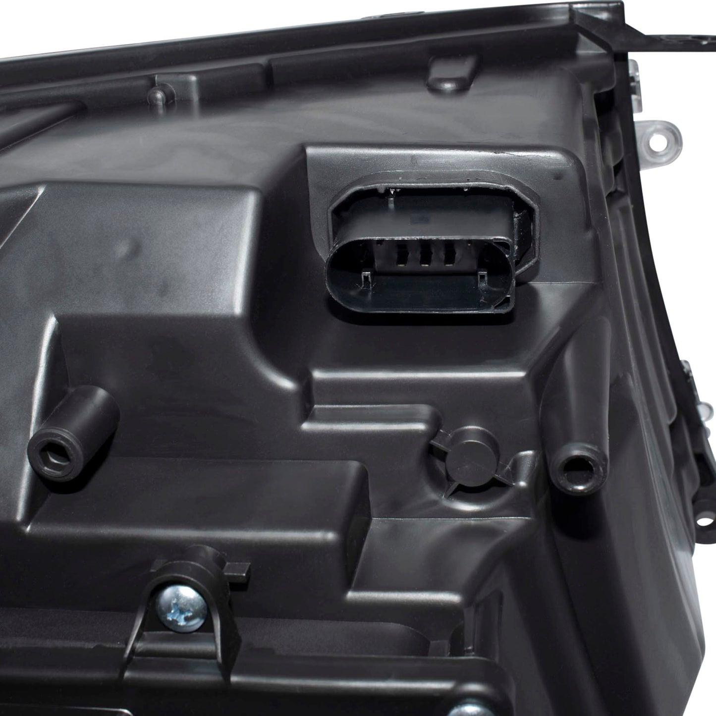 Headlight for 2013-2014 1500 Projector Type Black Bezel w/o RAM Text for 2013-2014 2500 for 2013-2015 3500 68093221AD Set CH2502245