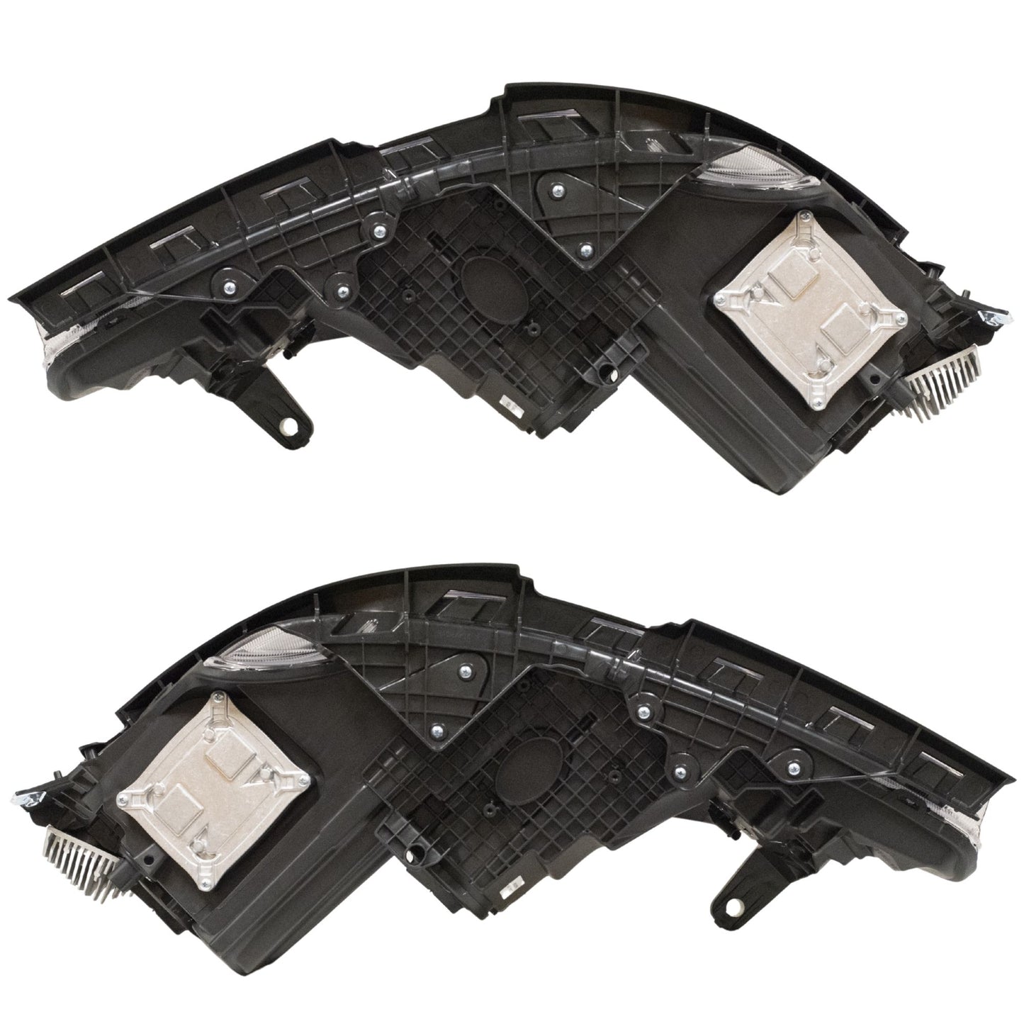 Headlight for 2017-2020 Pacifica Hybrid Quad w/ Chrome Bezel-DRL 68342193AE Set CH2502318
