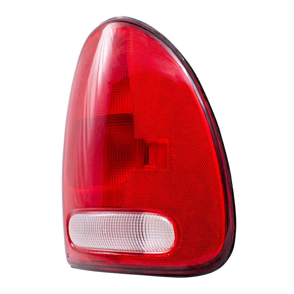 Brock Replacement Passenger Taillight with Circuit Board Compatible with 1996-2000 Caravan Voyager Town & Country 4576244