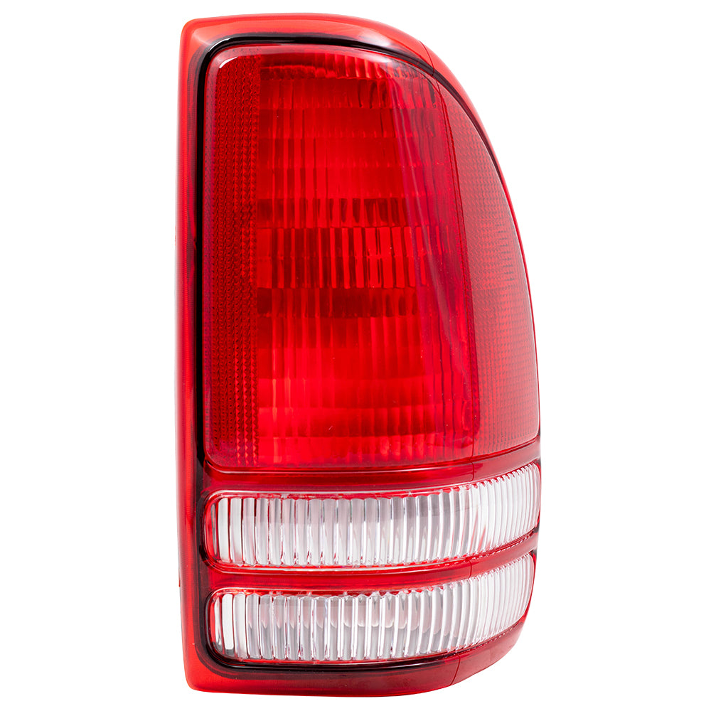 Brock Replacement Passenger Taillight Compatible with 1997-2004 Dakota Pickup Truck 55055112