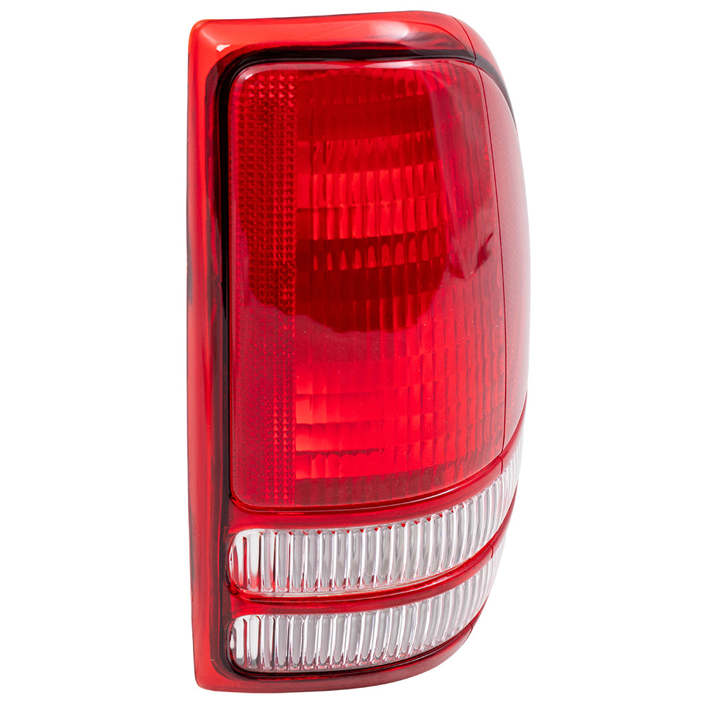 Brock Replacement Passenger Taillight Compatible with 1997-2004 Dakota Pickup Truck 55055112