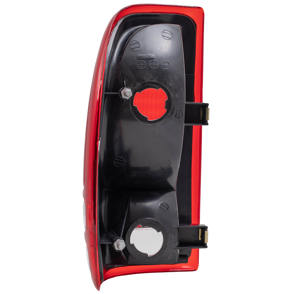 Brock Replacement Passenger Taillight Compatible with 1997-2004 Dakota Pickup Truck 55055112