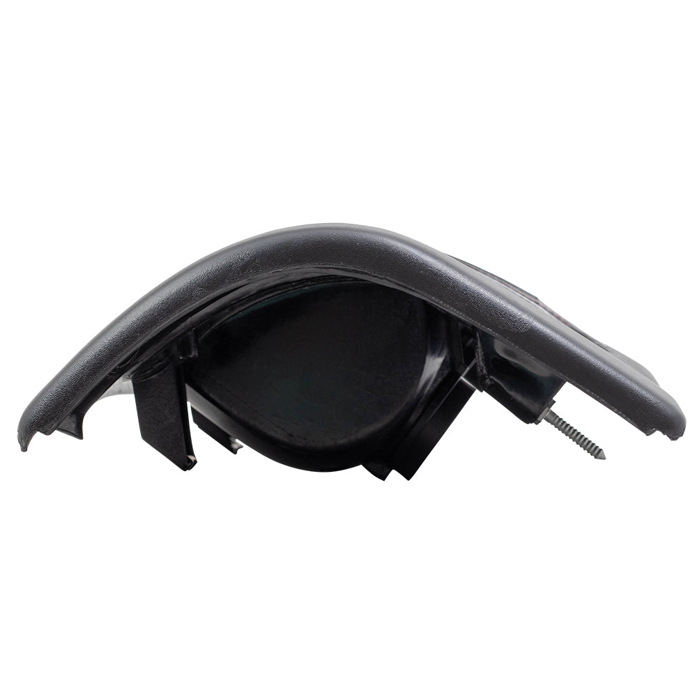 Tail Light for 1994-2001 Ram 1500 Textured Black Bezel for 1994-2002 Ram 2500 55055265AC Set CH2800122