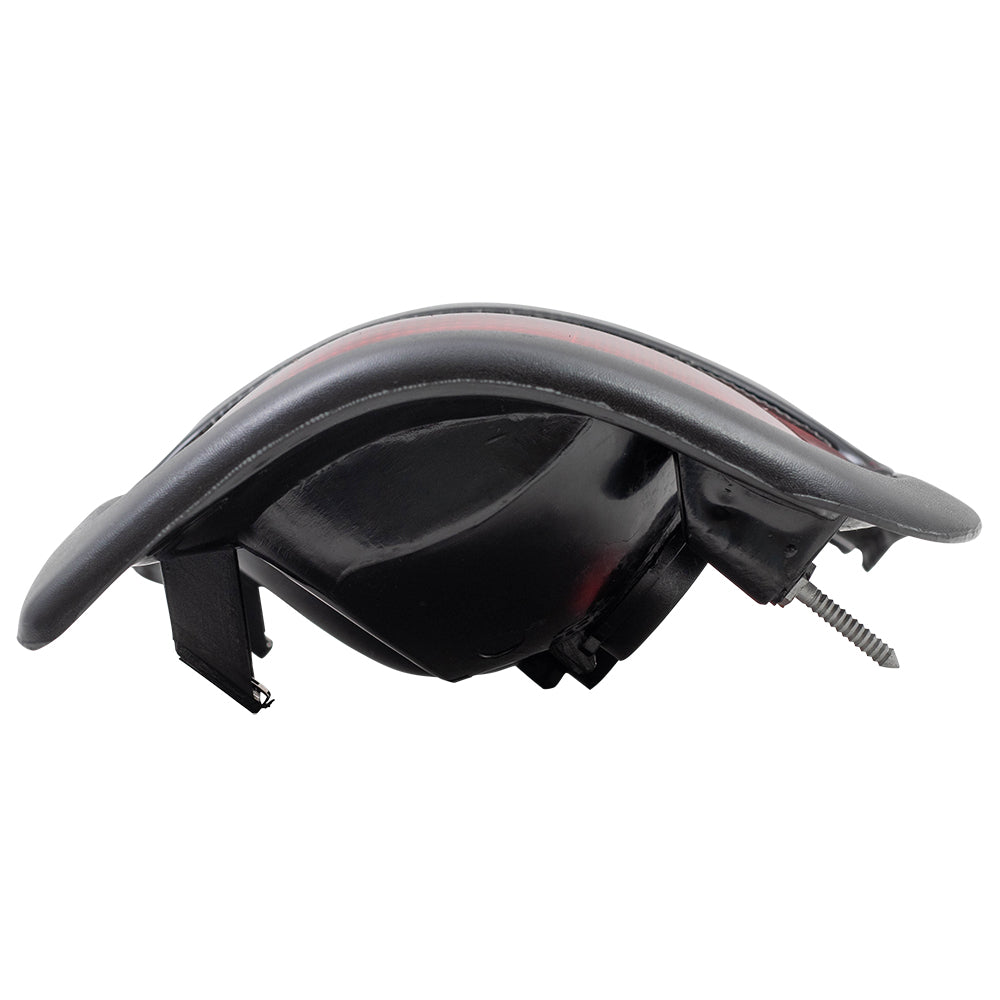 Tail Light for 1994-2001 Ram 1500 Textured Black Bezel for 1994-2002 Ram 2500 55055265AC Left CH2800122