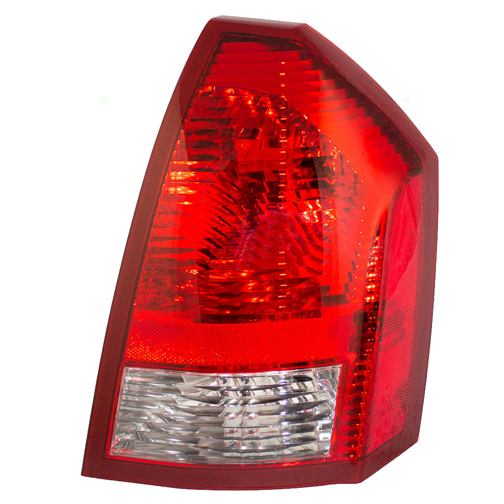 Brock Replacement Passenger Tail Light Compatible with 2005-2007 300 2.7L 3.5L 4805850AE