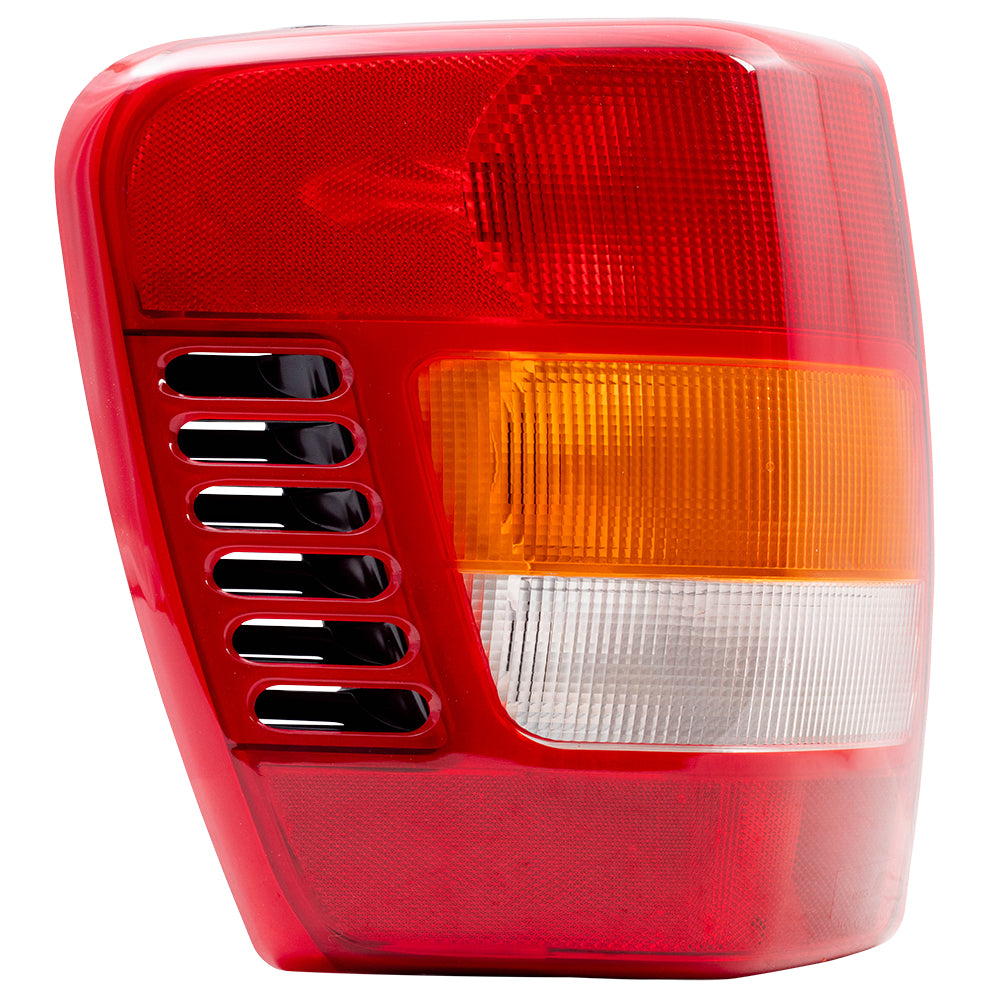 Brock Aftermarket Replacement Driver Left Tail Light Unit with Circuit Board without Builbs-Sockets Compatible with 1999-2002 Jeep Grand Cherokee Built to 11/01