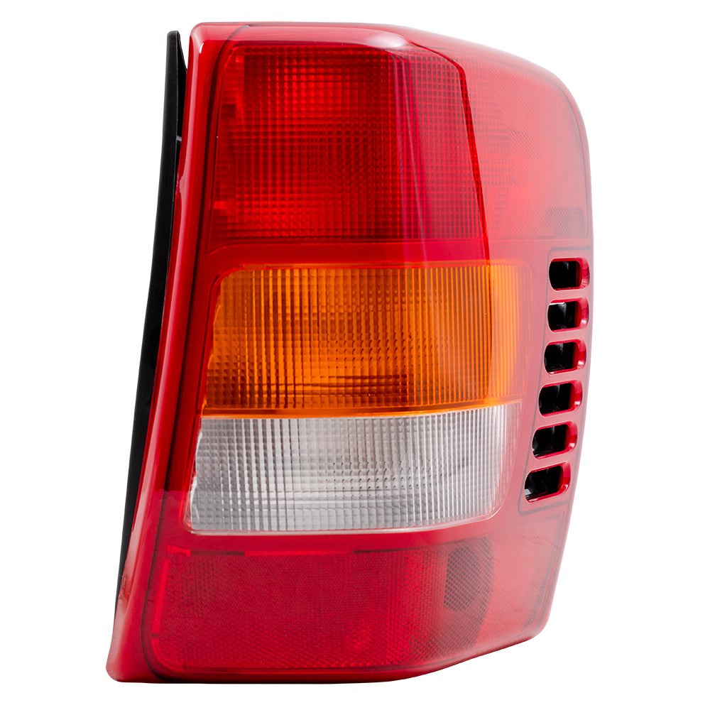 Brock Aftermarket Replacement Passenger Right Tail Light Unit with Circuit Board without Bulbs-Sockets Compatible with 1999-2002 Jeep Grand Cherokee Built to 11/01