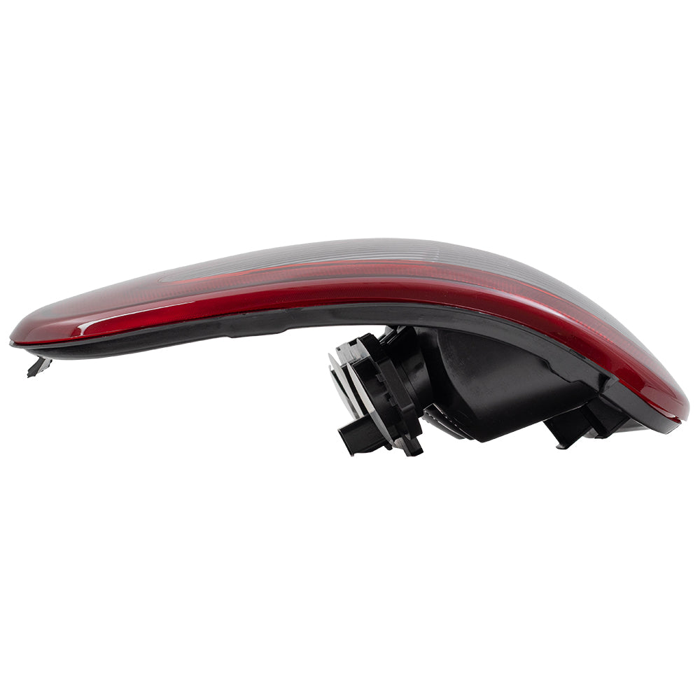 Brock Replacement Passenger Taillight with Connector Plate Compatible with 2001-2003 Caravan Grand Caravan Voyager 4857600AH