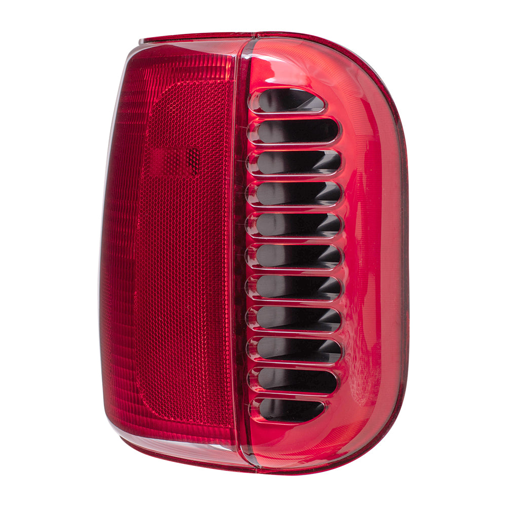 Brock Replacement Set Driver and Passenger Tail Lights Compatible with 1994-2003 B Series Van 4882685 4882684