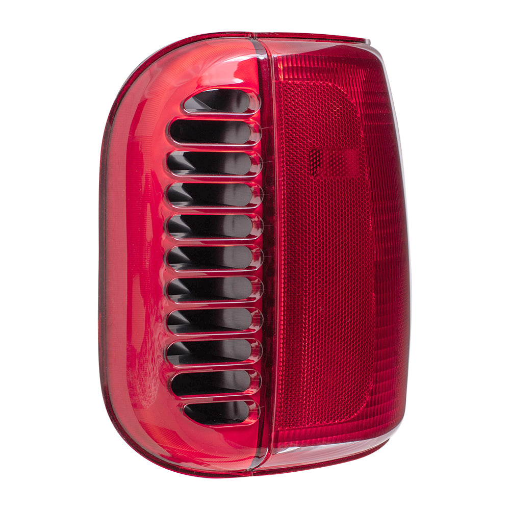 Brock Replacement Driver Tail Light Compatible with 1994-2003 B Series Van 4882685