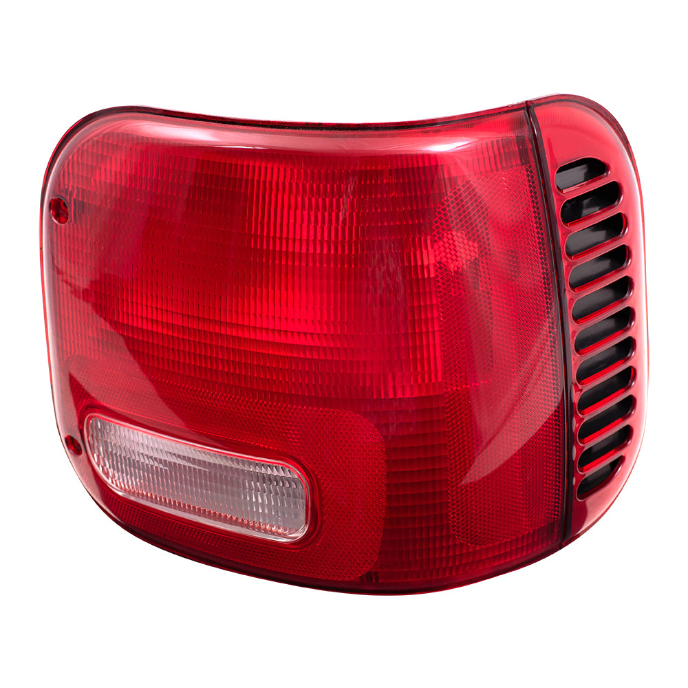 Brock Replacement Passenger Tail Light Compatible with 1994-2003 B Series Van 4882684