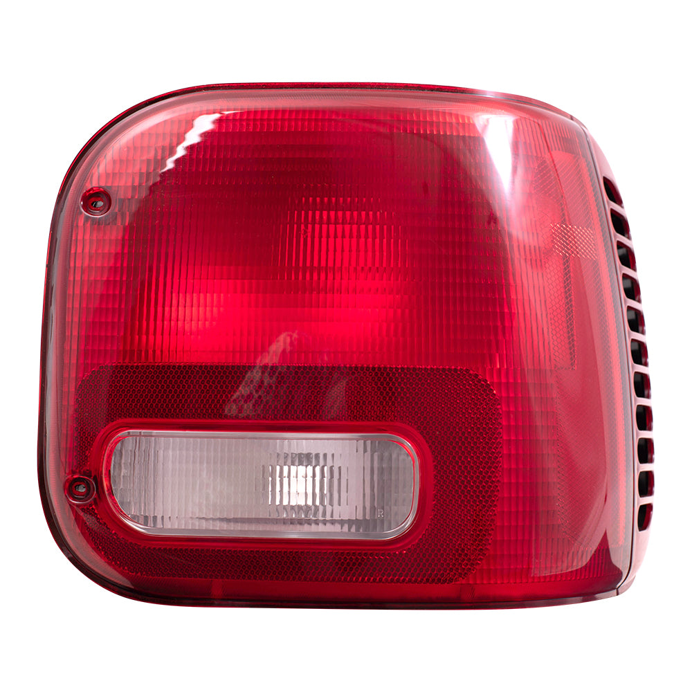 Brock Replacement Passenger Tail Light Compatible with 1994-2003 B Series Van 4882684