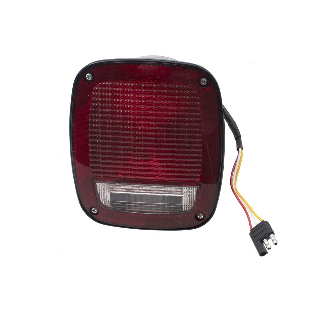 Brock Replacement Driver Tail Light Compatible with 1976-1980 CJ Series J5457197