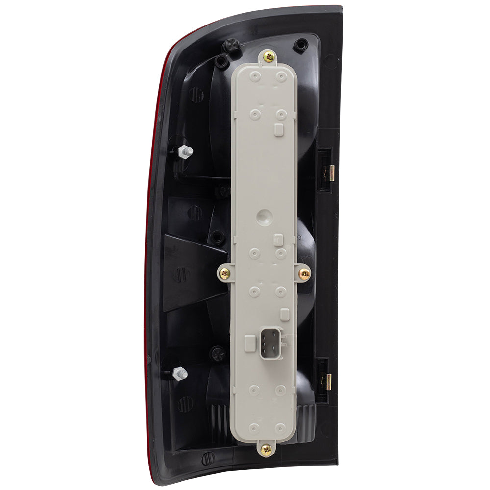Brock Replacement Passenger Tail Light with Circuit Board Compatible with 2002-2006 Pickup Truck 55077348AF