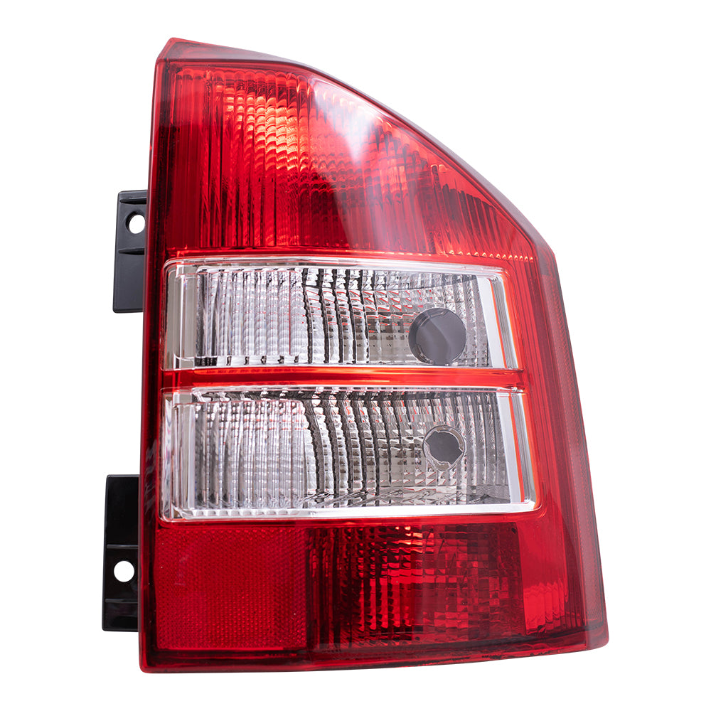Brock Replacement Passenger Tail Light Compatible with 2007-2010 Compass 5303878AD