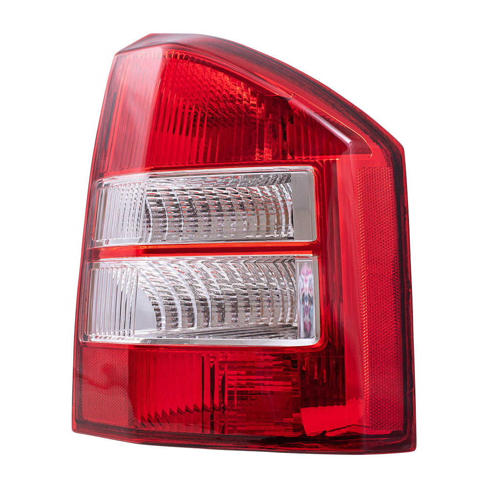 Brock Replacement Passenger Tail Light Compatible with 2007-2010 Compass 5303878AD