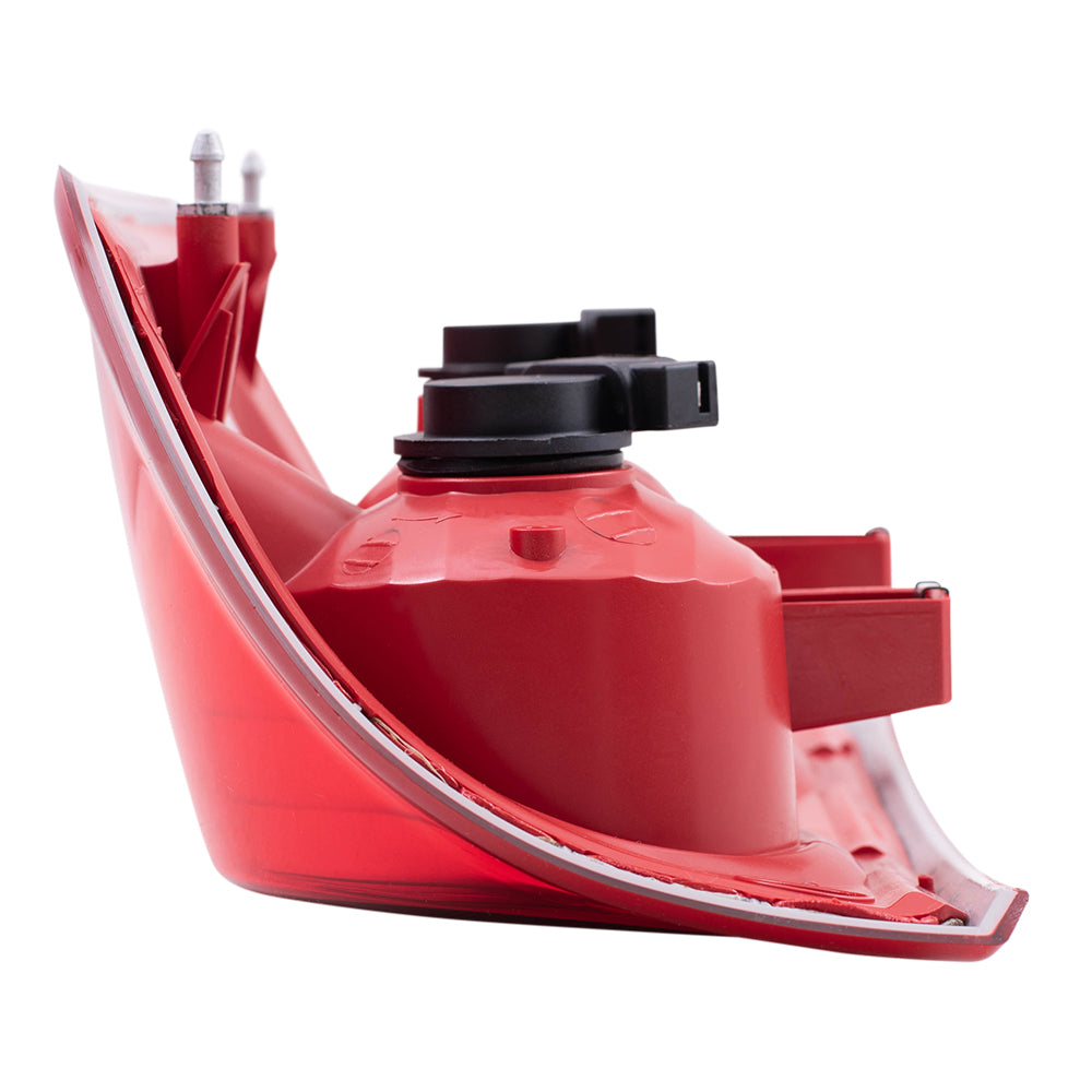 Brock Replacement Driver Tail Light Compatible with 2005-2011 Dakota Pickup Truck 55077605AC