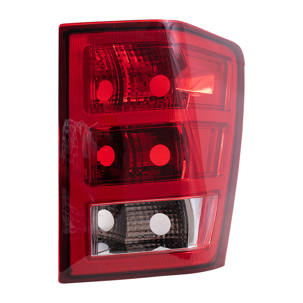 Brock Replacement Passenger Tail Light Compatible with 2005-2006 Grand Cherokee 55156614AE