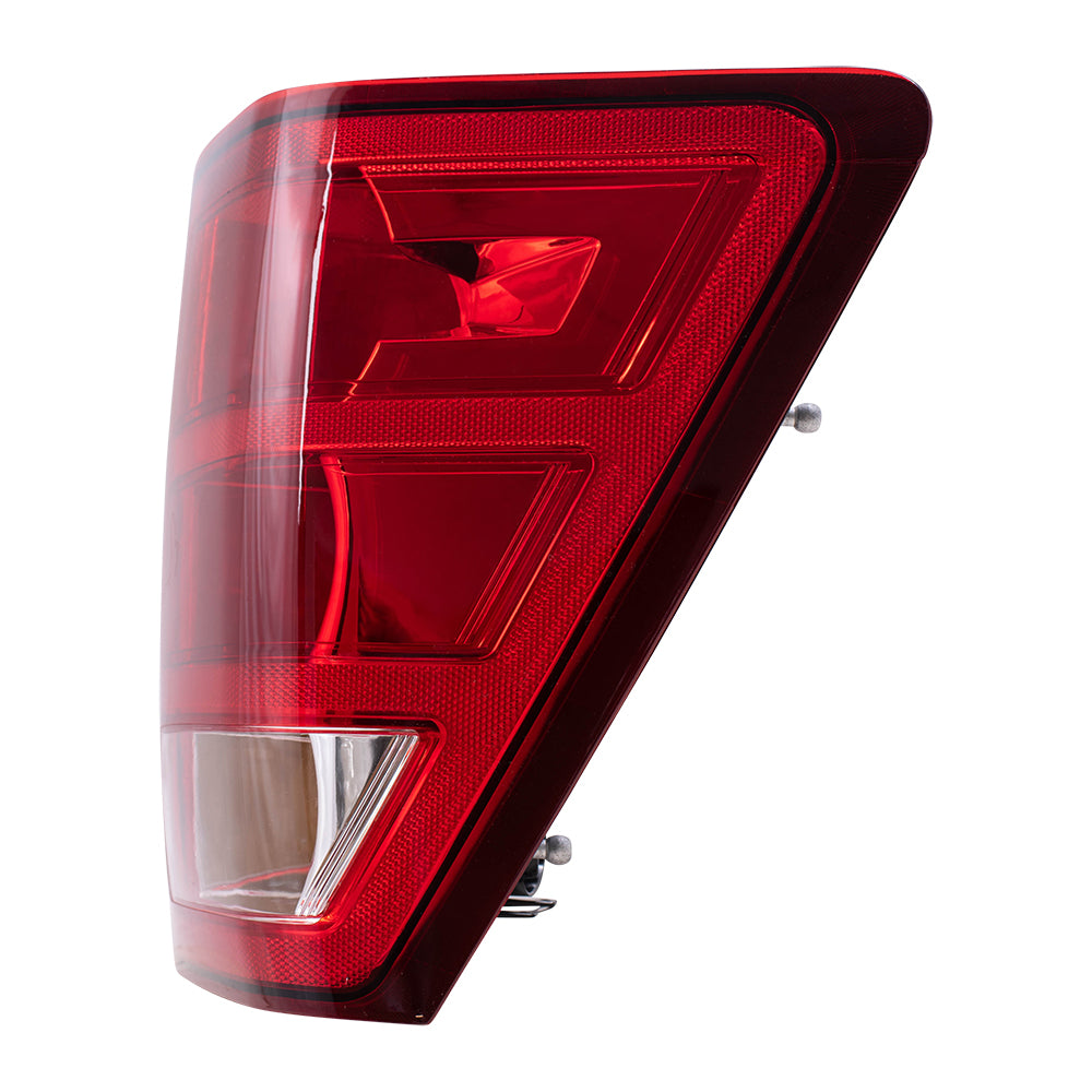 Brock Replacement Passenger Tail Light Compatible with 2005-2006 Grand Cherokee 55156614AE