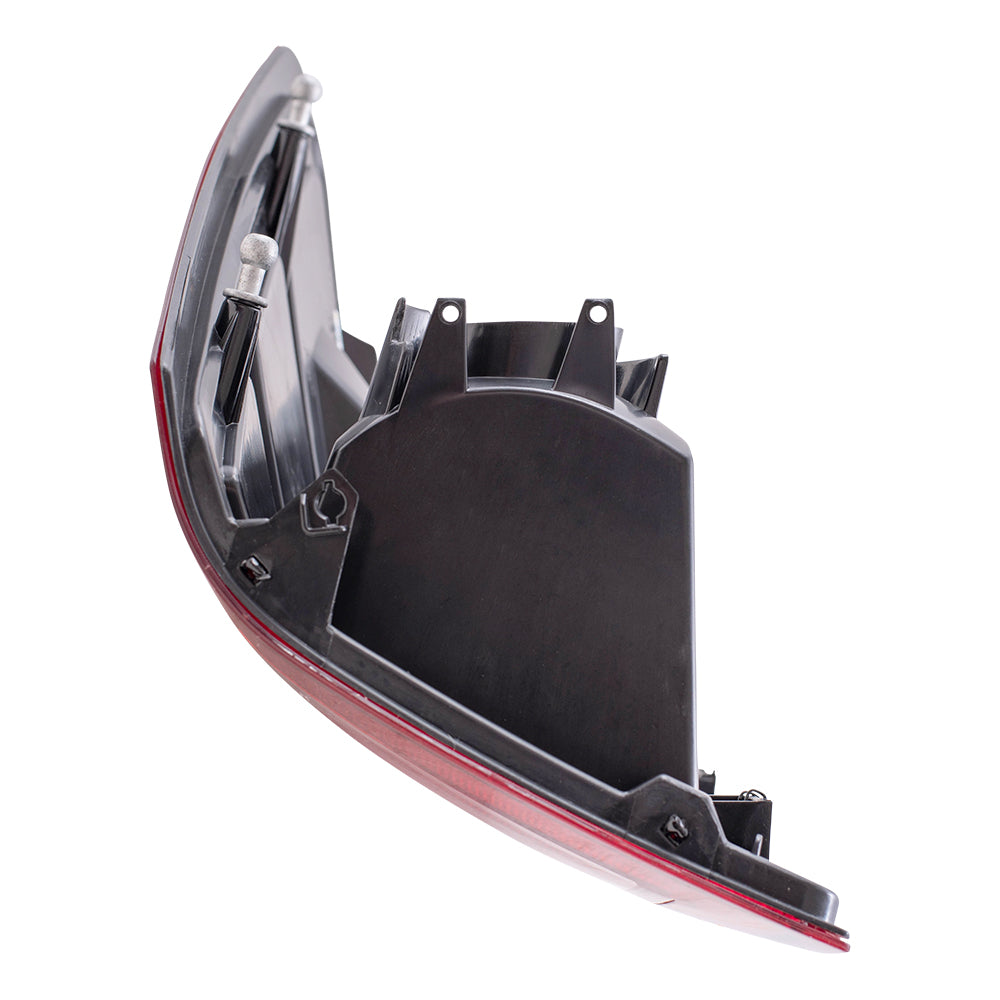 Brock Replacement Passenger Tail Light Compatible with 2005-2006 Grand Cherokee 55156614AE
