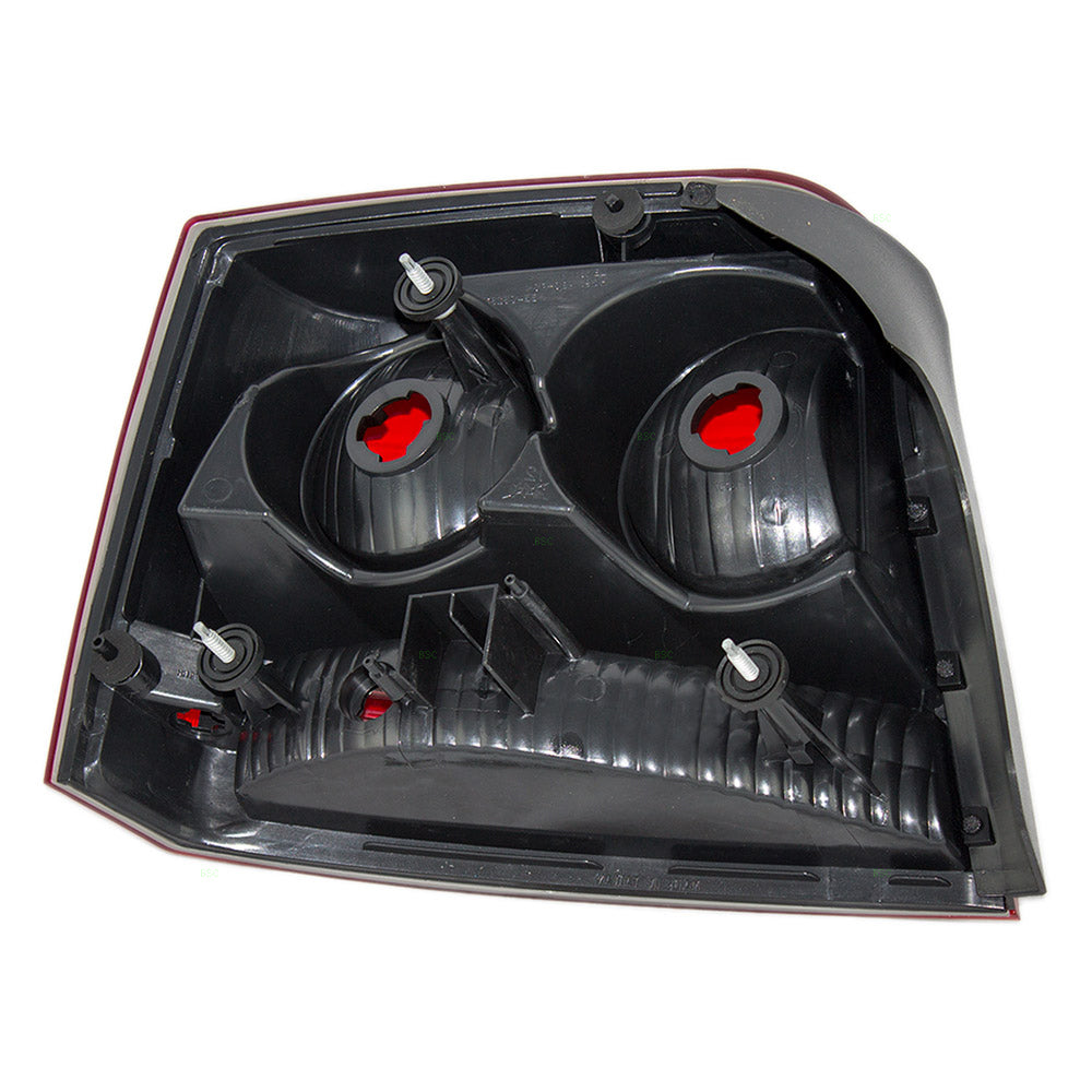 Brock Replacement Passenger Tail Light Compatible with 2006-2008 Charger 5174406AA