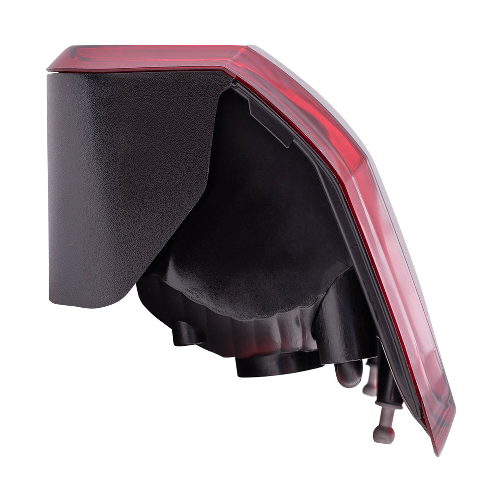 Brock Replacement Driver Tail Light Compatible with 2007-2011 Nitro 55157151AG
