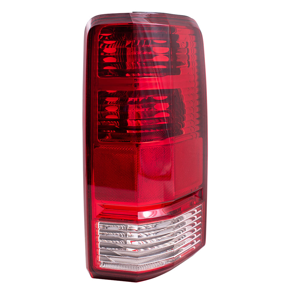 Brock Replacement Passenger Tail Light Compatible with 2007-2011 Nitro 55157150AC