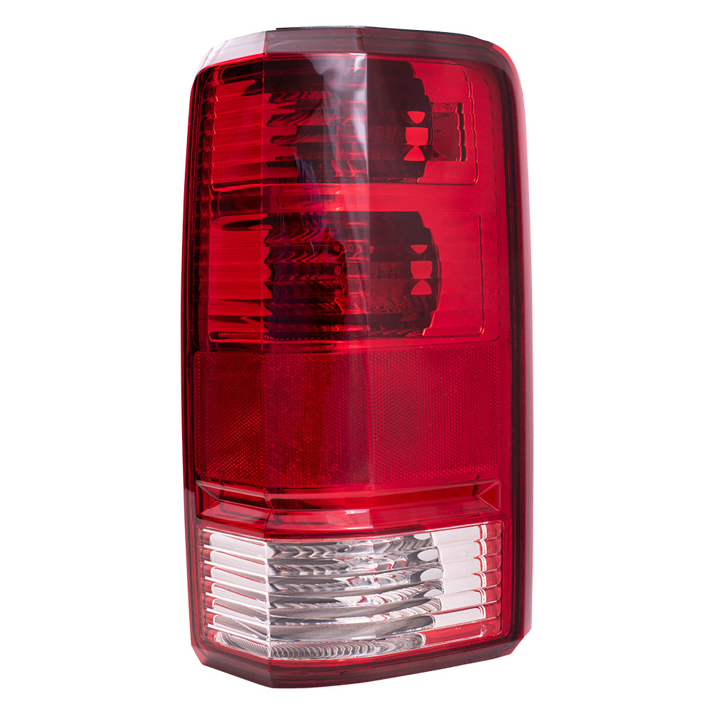 Brock Replacement Passenger Tail Light Compatible with 2007-2011 Nitro 55157150AC