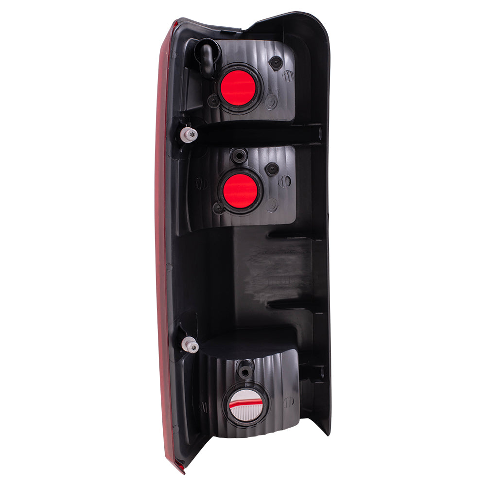 Brock Replacement Passenger Tail Light Compatible with 2007-2011 Nitro 55157150AC