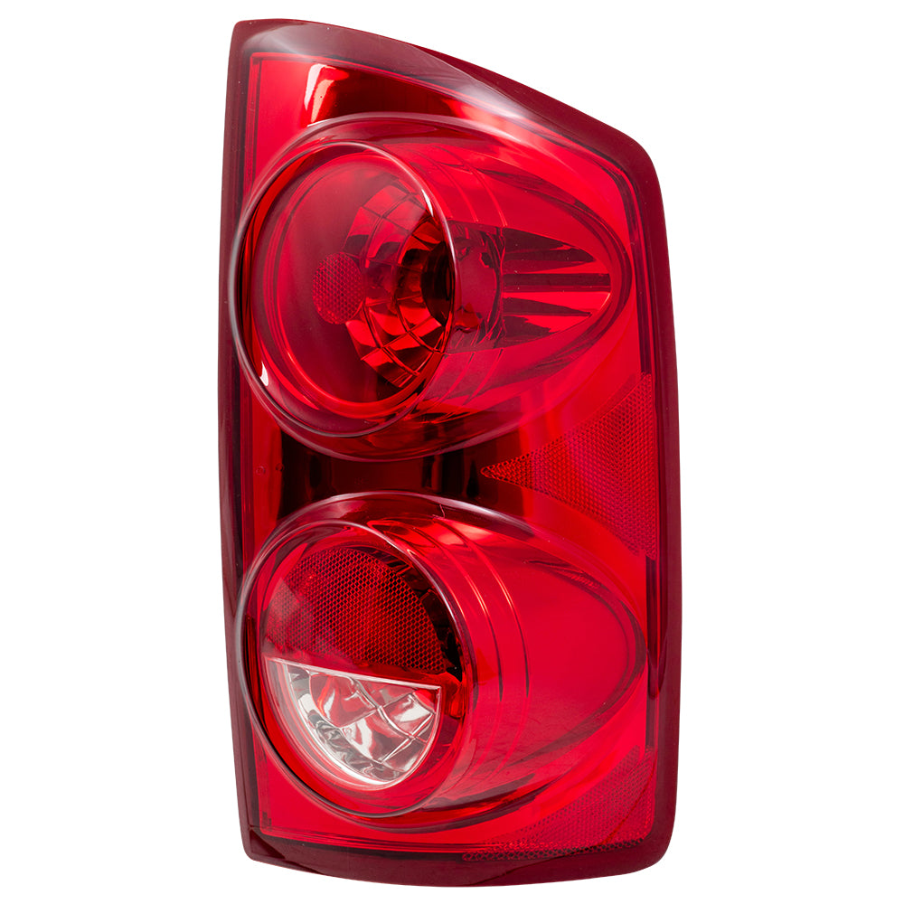 Brock Aftermarket Replacement Passenger Right Tail Light Unit Compatible With 2007-2009 Dodge Ram