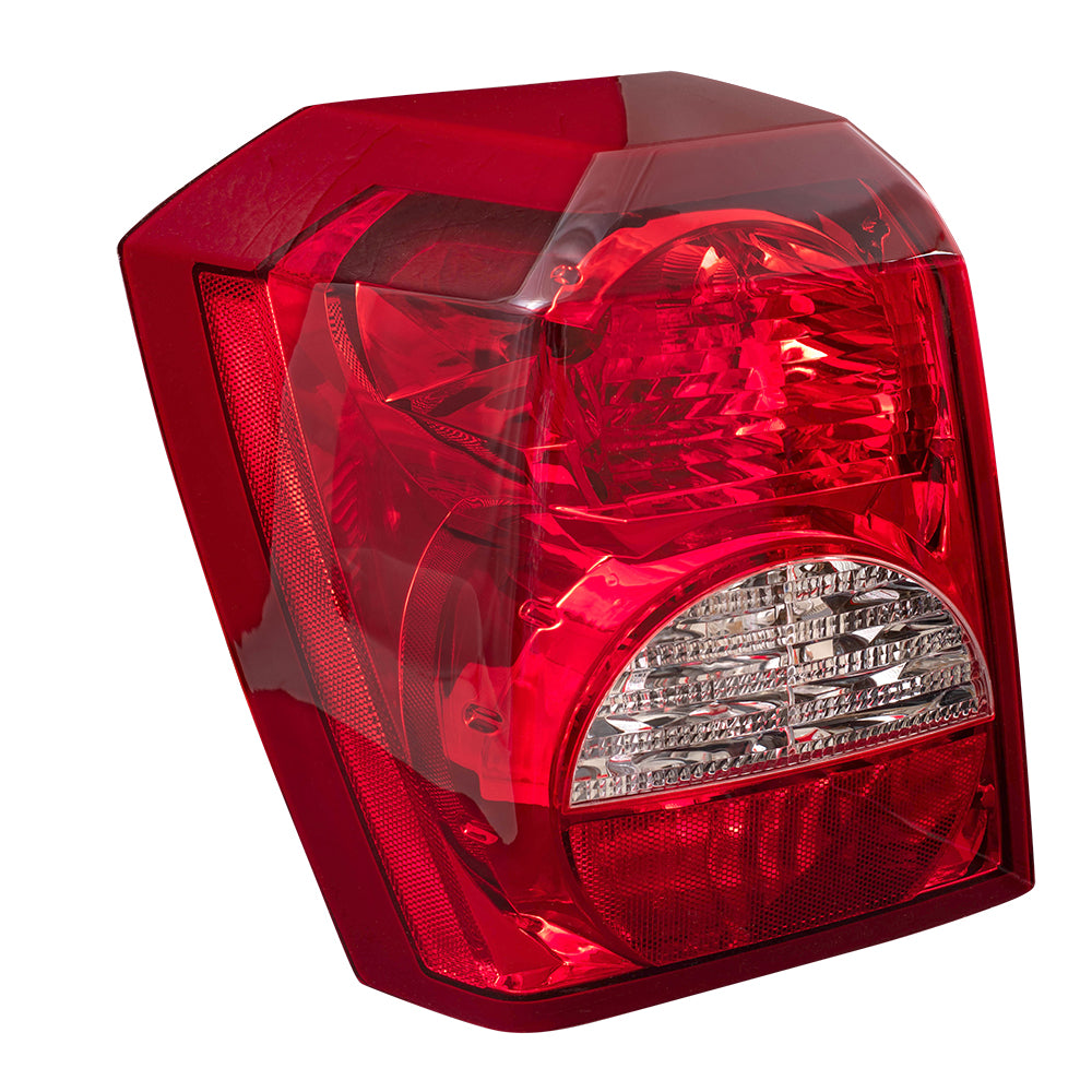 Brock Replacement Driver Tail Light Compatible with 2008-2012 Caliber 5160361AA