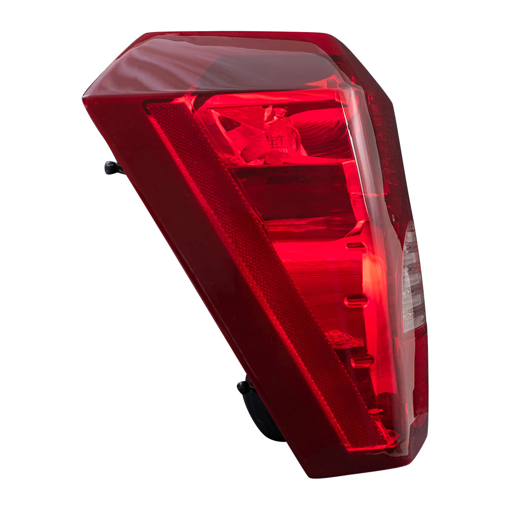 Brock Replacement Driver Tail Light Compatible with 2008-2012 Caliber 5160361AA