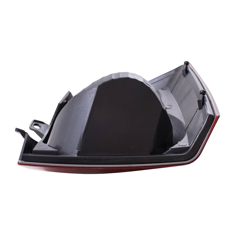 Brock Replacement Driver Tail Light Compatible with 2008-2012 Caliber 5160361AA