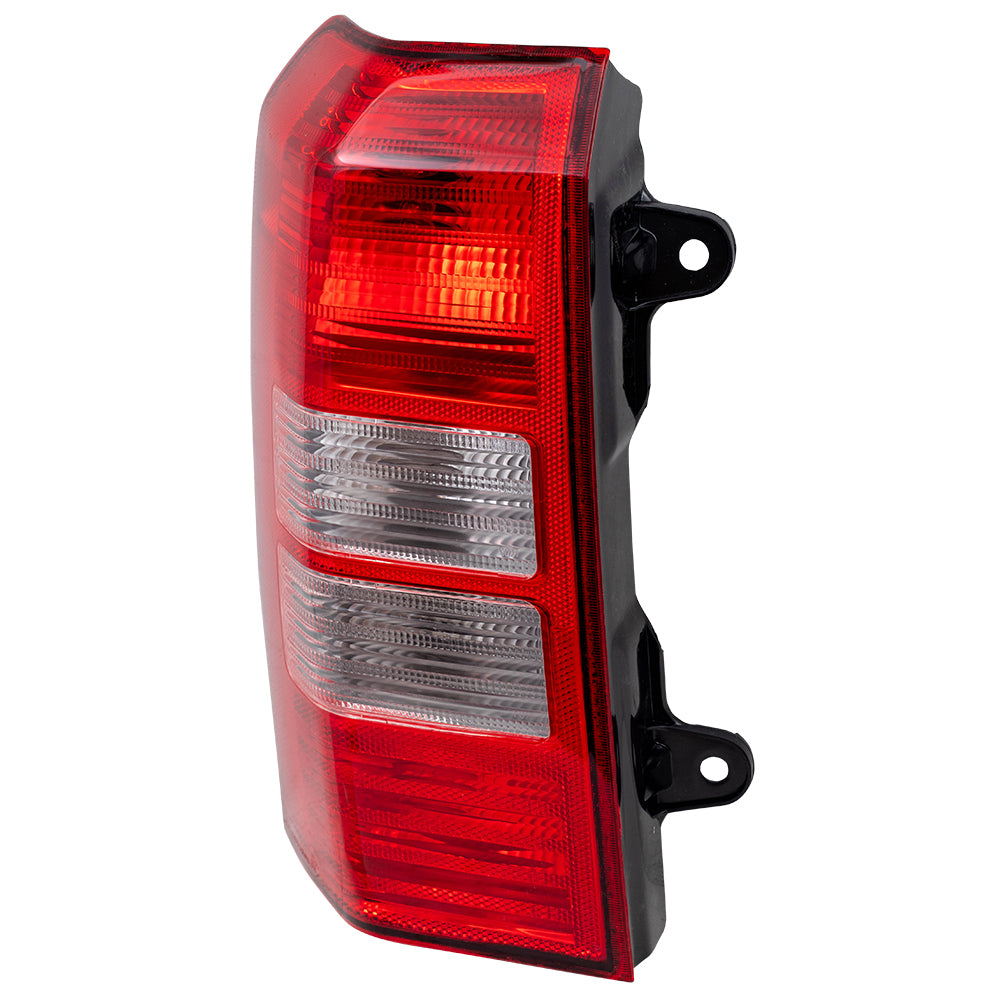 Brock Replacement Driver Tail Light Compatible with 2008-2017 Patriot 5160365AE 5160365AC 5160365AE
