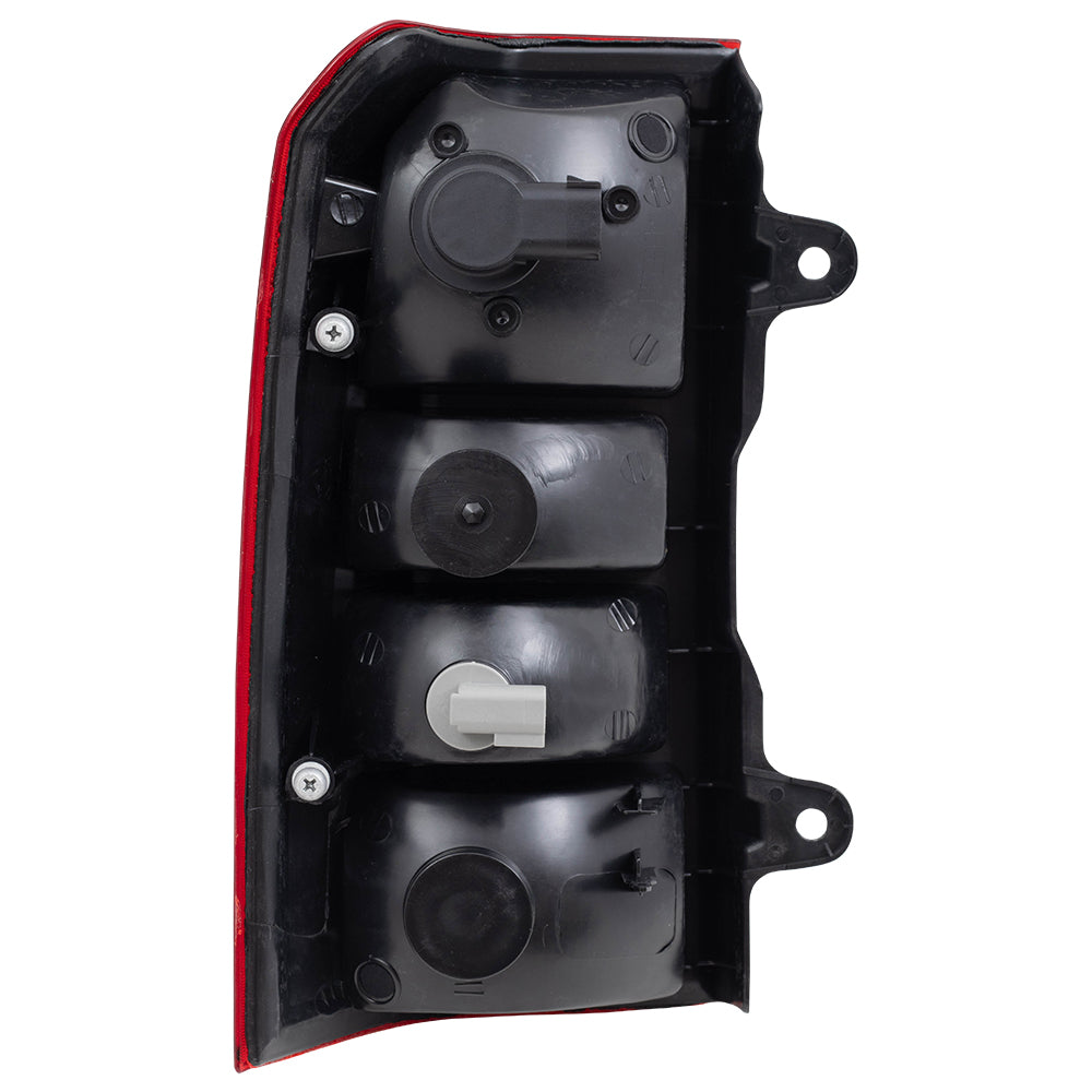 Brock Replacement Passenger Tail Light Compatible with 2008-2017 Patriot 5160364AG 5160364AC 5160364AE