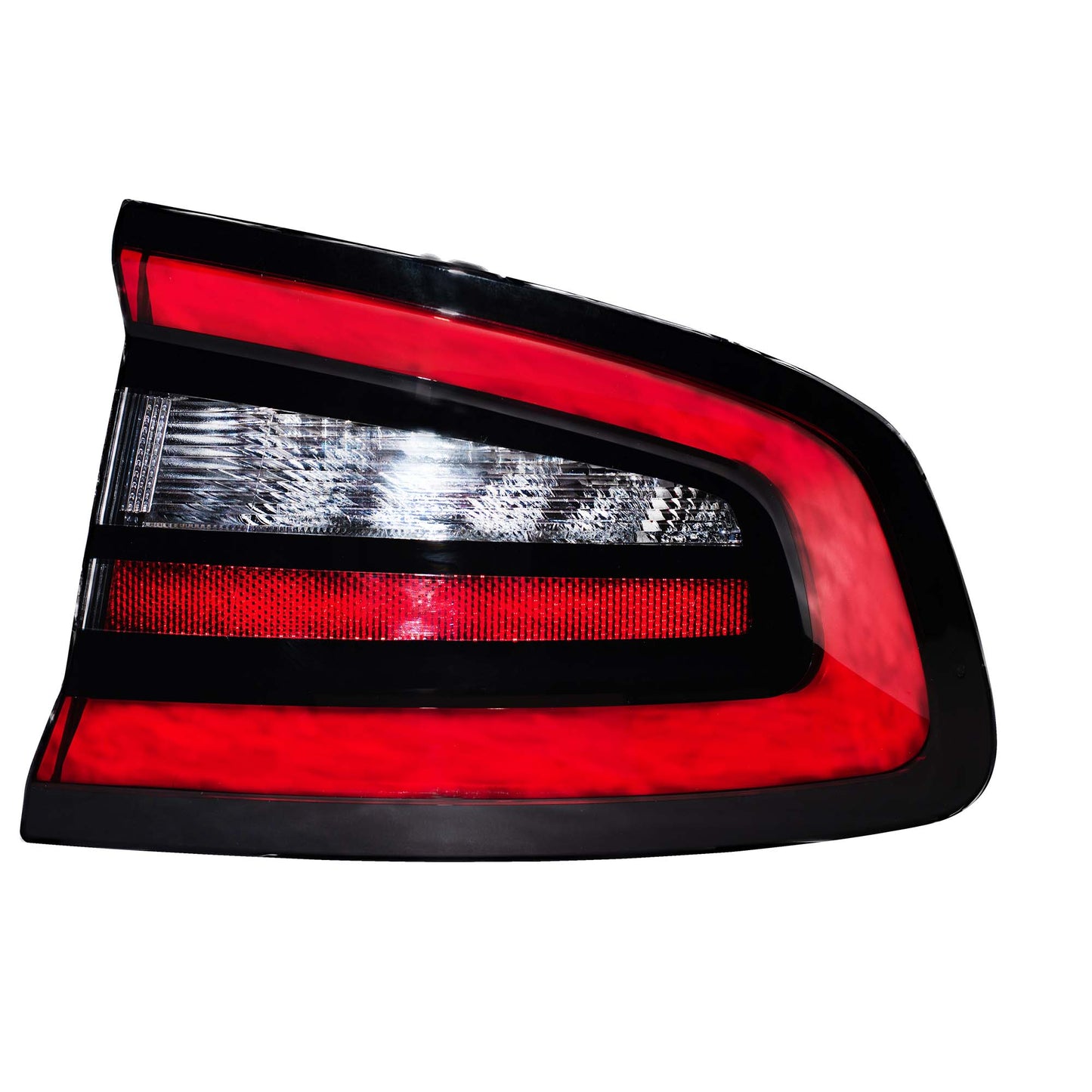 Brock Passenger Side Right CAPA Certified Combination Tail Light Assembly Body Mounted Compatible With 2015-2023 Dodge Charger 2222-0071R-CAPA