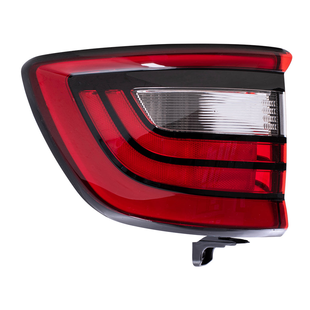 Brock Replacement Driver Tail Light Quarter Panel Mounted Compatible with 2014-2020 Durango