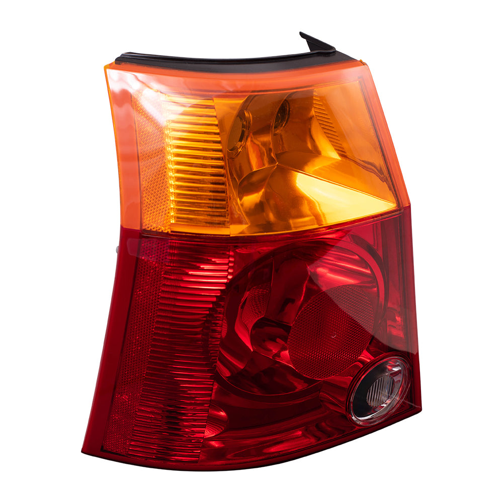 Brock Replacement Driver Tail Light Compatible with 2004-2008 Pacifica 5103331AB