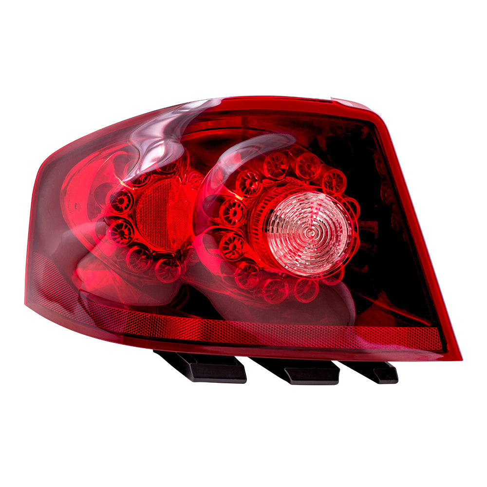 Brock Replacement Driver Tail Light Compatible with 2011-2014 Avenger 5182523AG