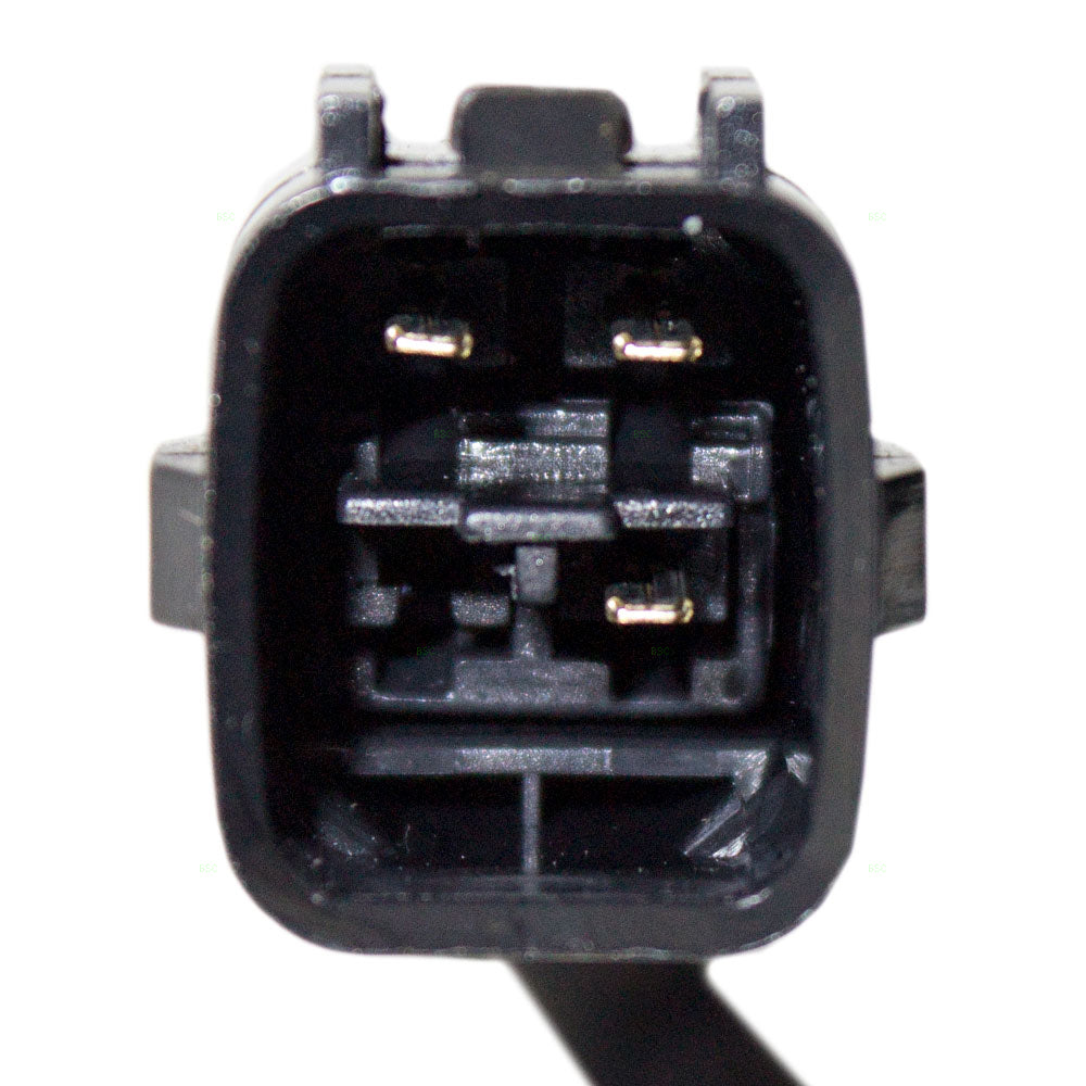 Brock Replacement Set Driver and Passenger Tail Lights with Square Connector Compatible with 1998-2006 Wrangler 56018649AD 56018648AD