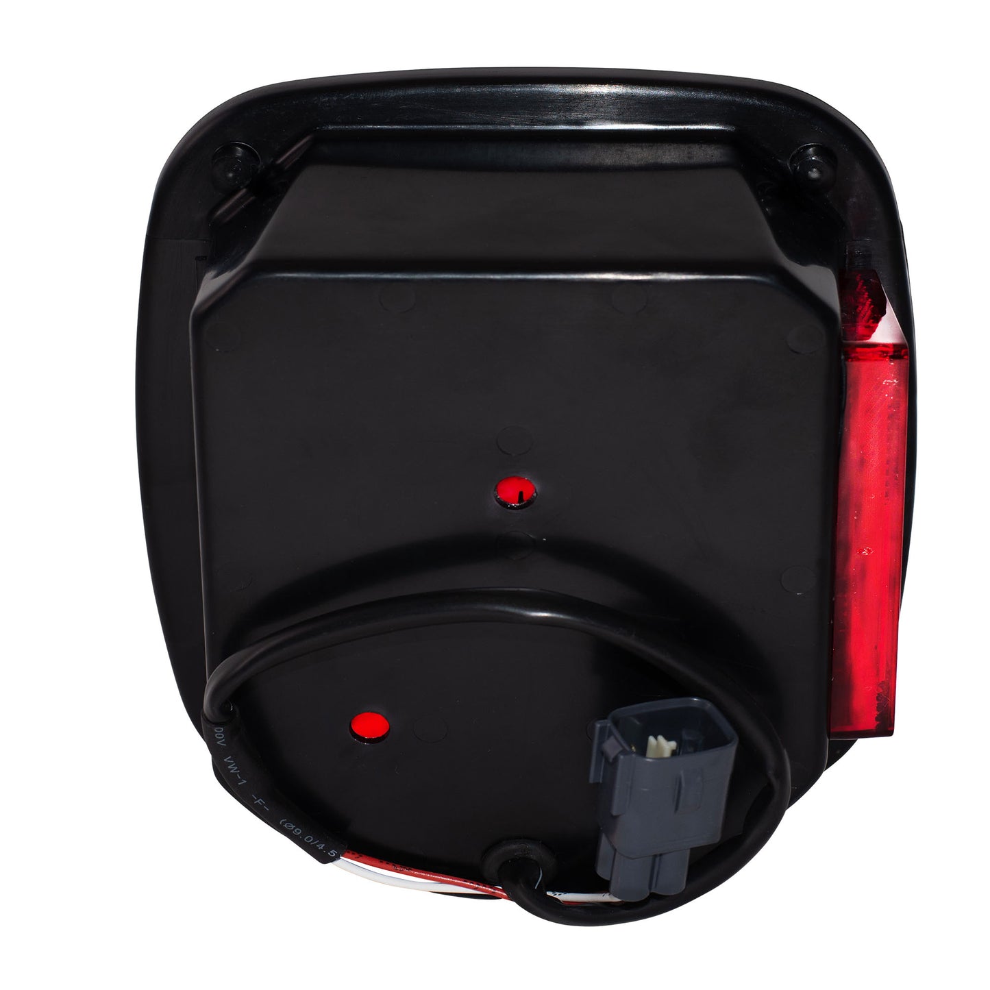 Brock Replacement Driver Tail Light Lens with Square Connector Compatible with 1998-2006 Wrangler 56018649AD
