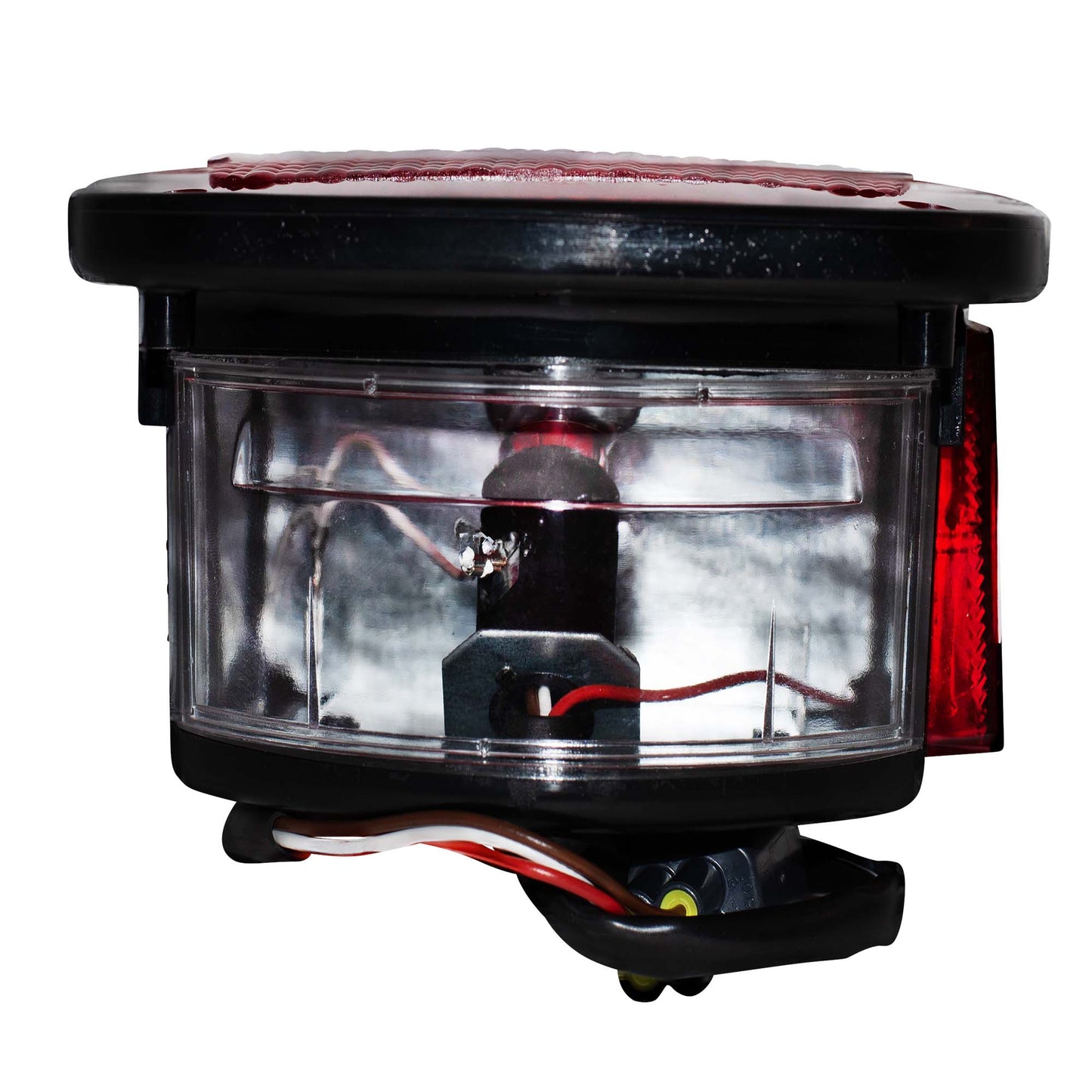 Brock Replacement Passenger Tail Light Lens with Square Connector Compatible with 1998-2006 Wrangler 56018648AD