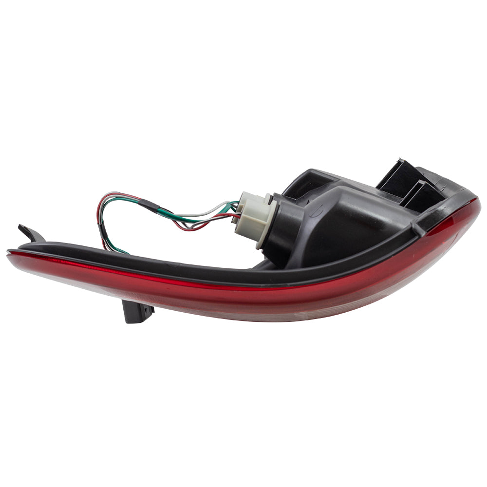 Brock Replacement Driver Tail Light Compatible with 2004-2007 Caravan Town & Country 68241335AA
